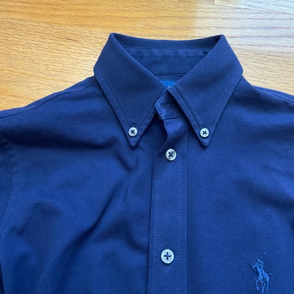 POLO RALPH LAUREN Women’s Knit Oxford Shirt - Picture 7 of 14